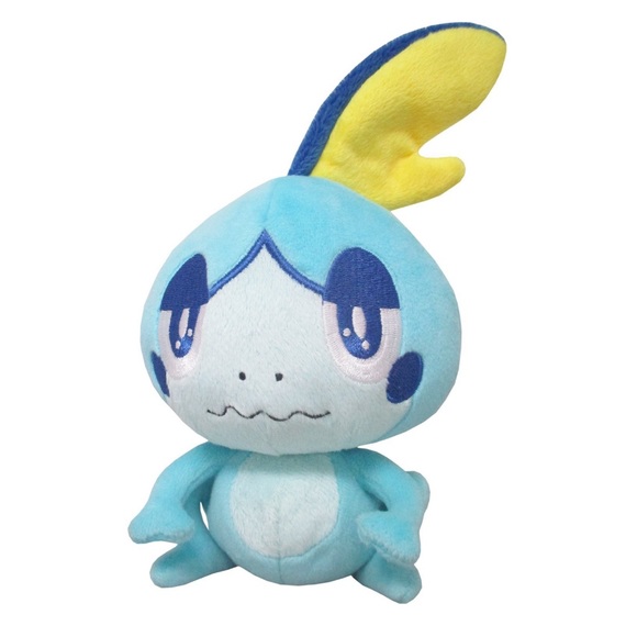 POKÉMON Sobble Plush Stuffed Animal Toy, 8 Inches, Blue - Picture 4 of 5
